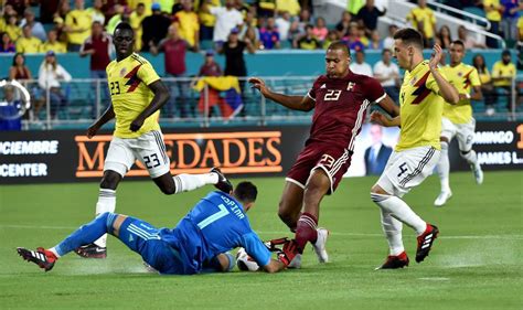 colombia vs venezuela soccer